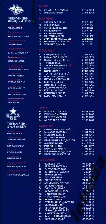 Металлург Магнитогорск - ЦСКА - 2025-2026 год. (21.09.25.) официальная. 5