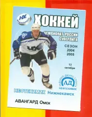 Нефтехимик Нижнекамск - Авангард Омск - 2004 / 2005 г. (13.10.04.)