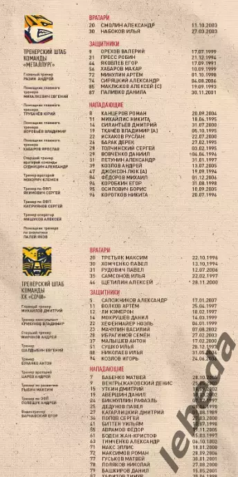 Металлург Магнитогорск - ХК Сочи - 2025-2026 г. (14.01.26.) официальная 5