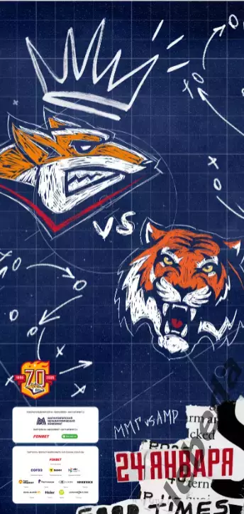 Металлург Магнитогорск - Амур Хабаровск - 2025-2026 г. (24.01.26) официальная