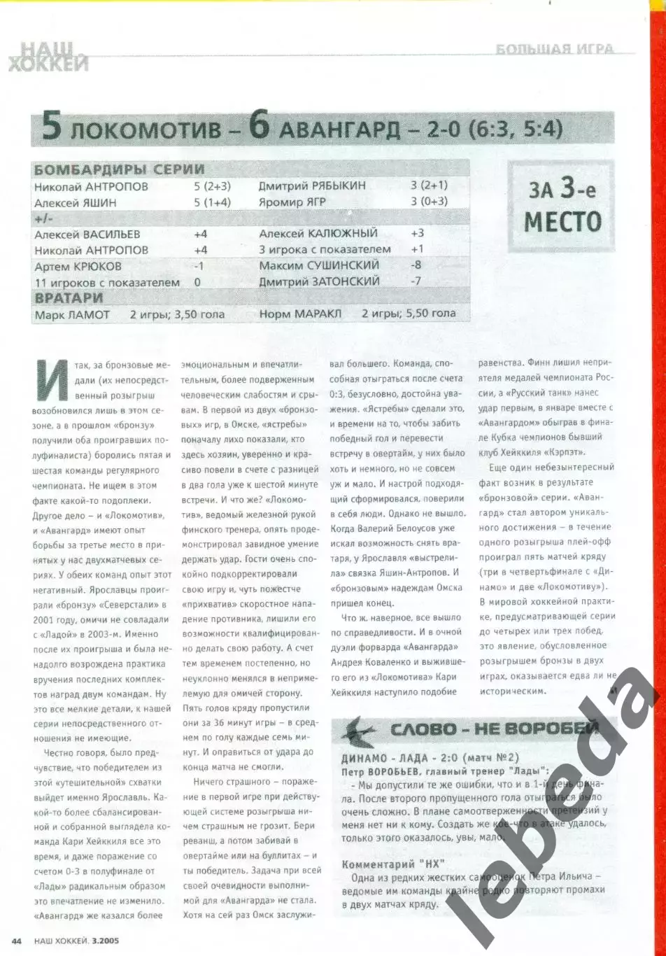 Плей-офф -2004 / 2005 г. подборка вырезок из газет,журналов.Смотри фото. 6