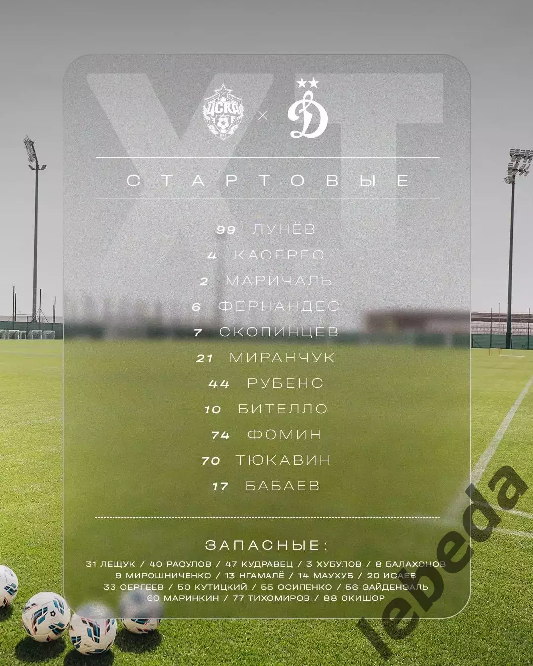 Динамо Москва - ЦСКА - 2026 г. ( 6.02.26.) Зимний кубок. 2