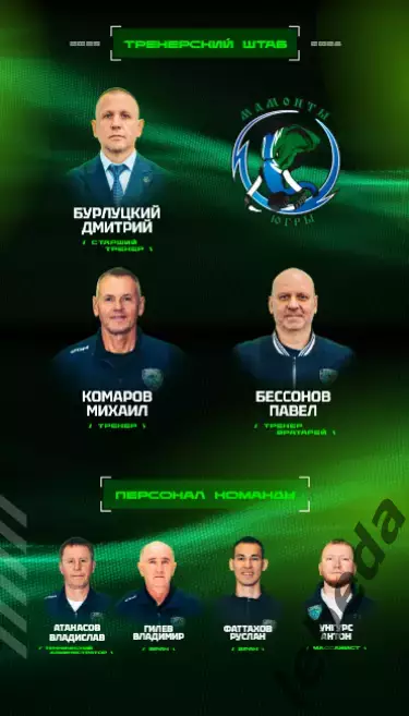 Мамонты Югры - Реактор Нижн / Ярославль / Альметьевск - 2025 / 2026 официальная. 1