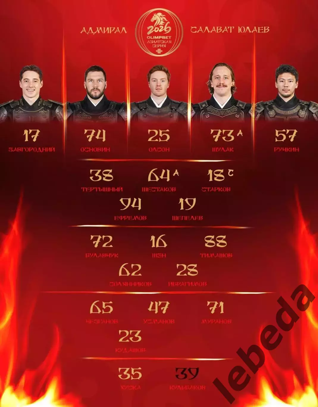 Адмирал Владивосток - Салават Юлаев Уфа - 2025 / 2026 год.(1.03.26.) 1