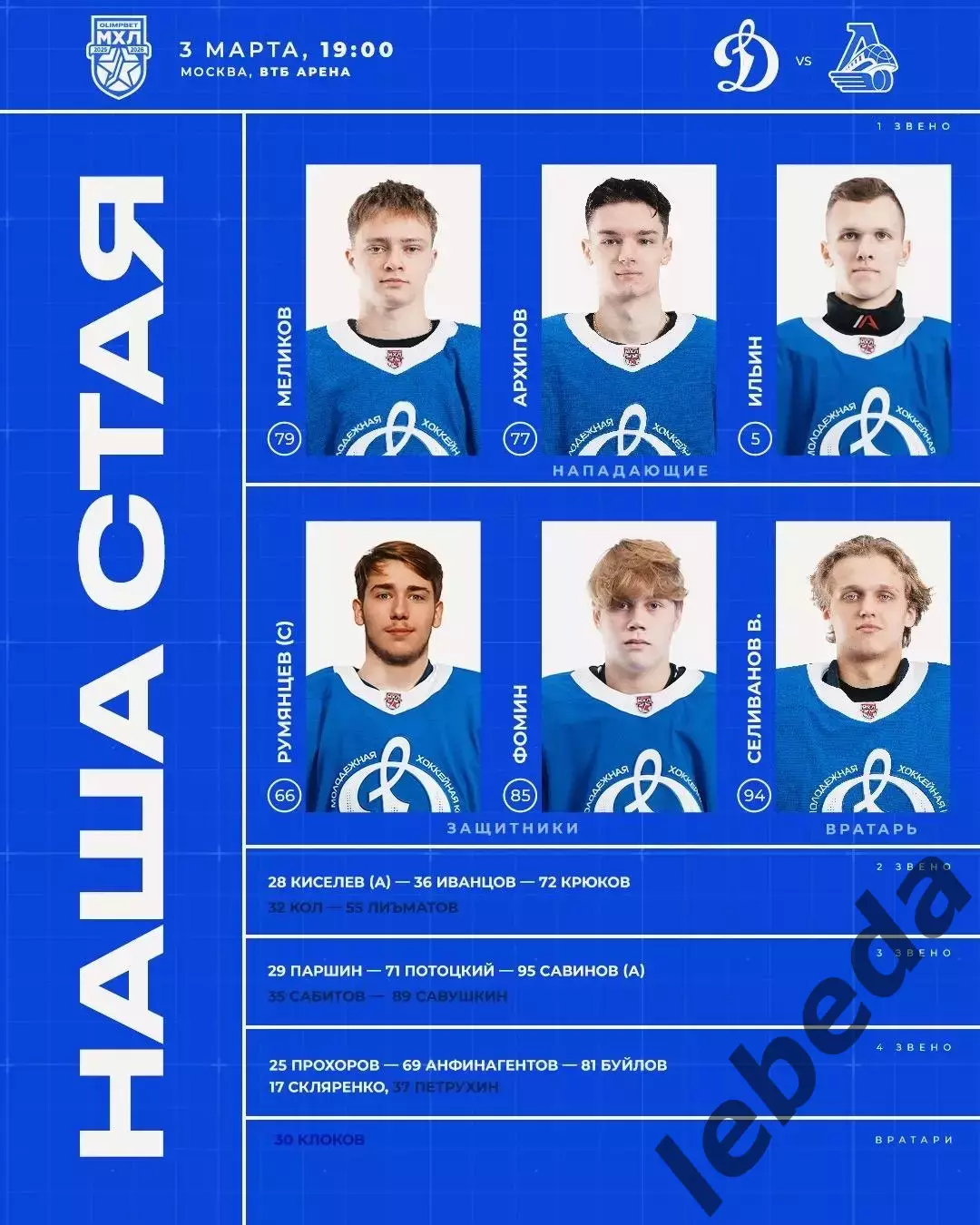 МХК Динамо Москва - Локо Ярославль - 2025 / 2026 год.(3.03.26.) 2