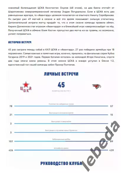 ЦСКА - Авангард Омск - 2025 / 2026. (4.03.26.) Официальная. 3