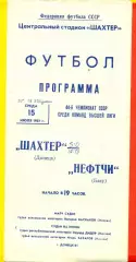 Шахтер Донецк - Нефтчи Баку - 1981 г. ( 15.07.81.)