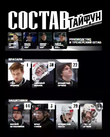 Тайфун Владивосток - Красная Машина - 2025 /2026. официальная 1