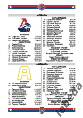 Академия СКА СП - Локо Ярославль / Алмаз Череповец / Тула - 2025 / 2026.Официаль 1