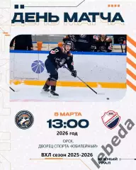 Южный Урал Орск - Кристалл Саратов - 2025 / 2026 год. (8.03.26.)
