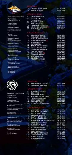 Металлург Магнитогорск - Трактор Челябинск - 2025-2026 г. (08.03.26.) официальна 5