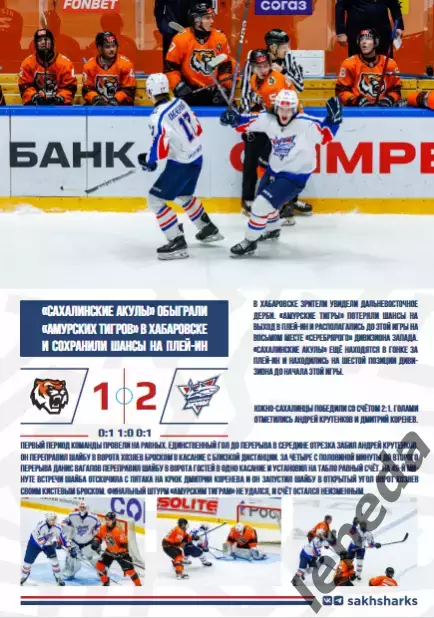Сахалинские Акулы - Амурские Тигры Хабаровск - 2025 / 2026 год. (17-18.03.26.) 5