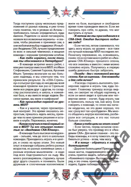 СКА-1946 - Капитан Ступино/ Юниор Тула- 2025 / 2026 год 6