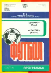 Динамо Киев - Спартак Москва - 1988 год. (27.03.88.)