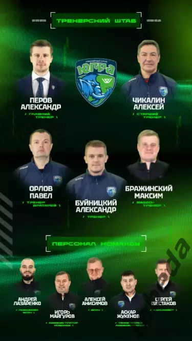 Югра Ханты-Мансийск - ВМФ СП / Динамо Санкт-Петербург - 2025 / 2026. официальная 1