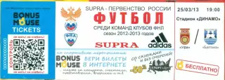ФК Уфа - Балтика Калининград - 2012 / 2013 год. (25.03.13.)