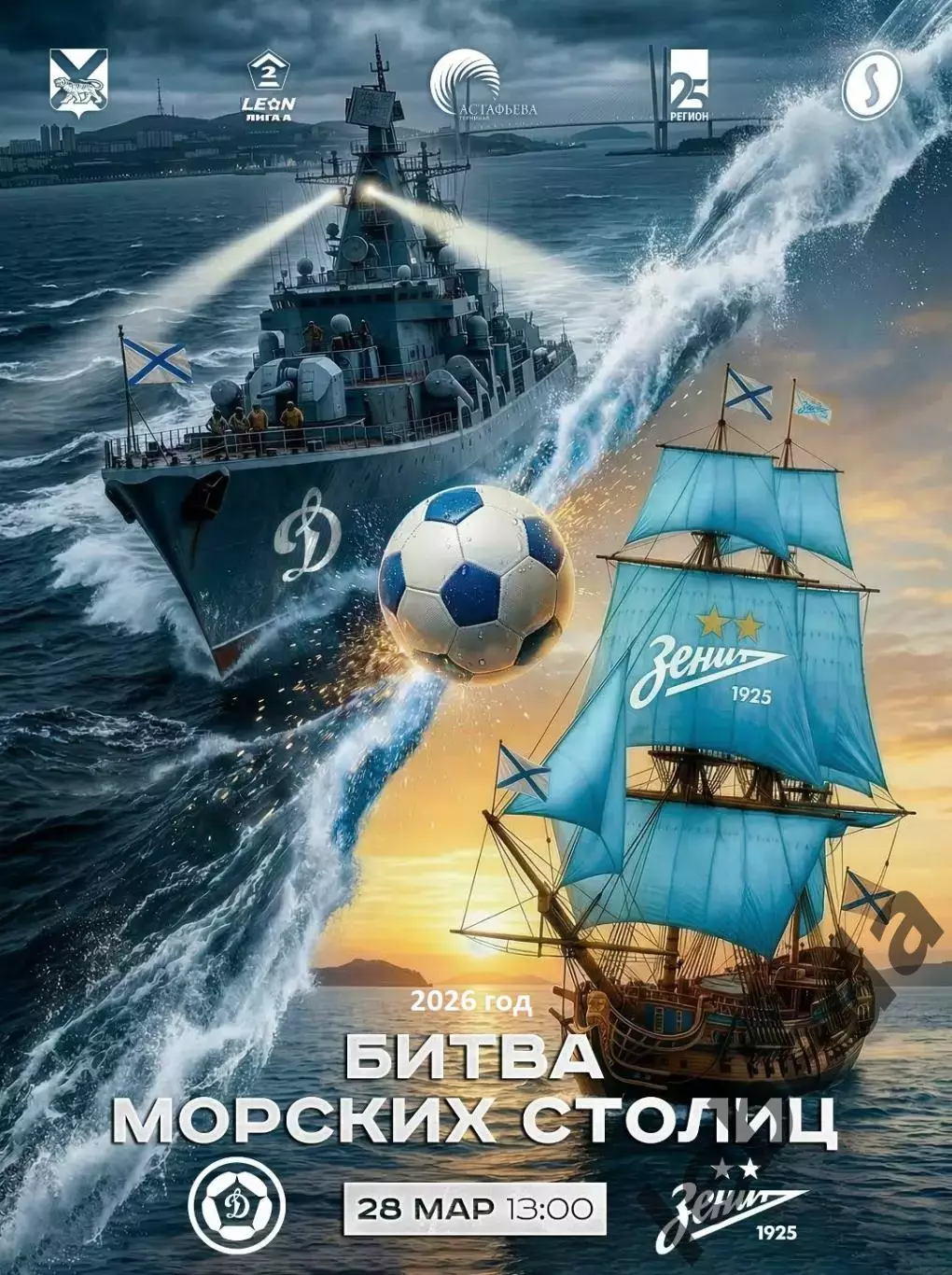 Динамо Владивосток - Зенит-2 Санкт-Петербург - 2025 / 2026 год. (28.03.26.) 3