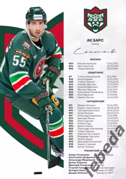 Трактор Челябинск - Ак Барс Казань - 2025-2026. официальная Плей-офф 3