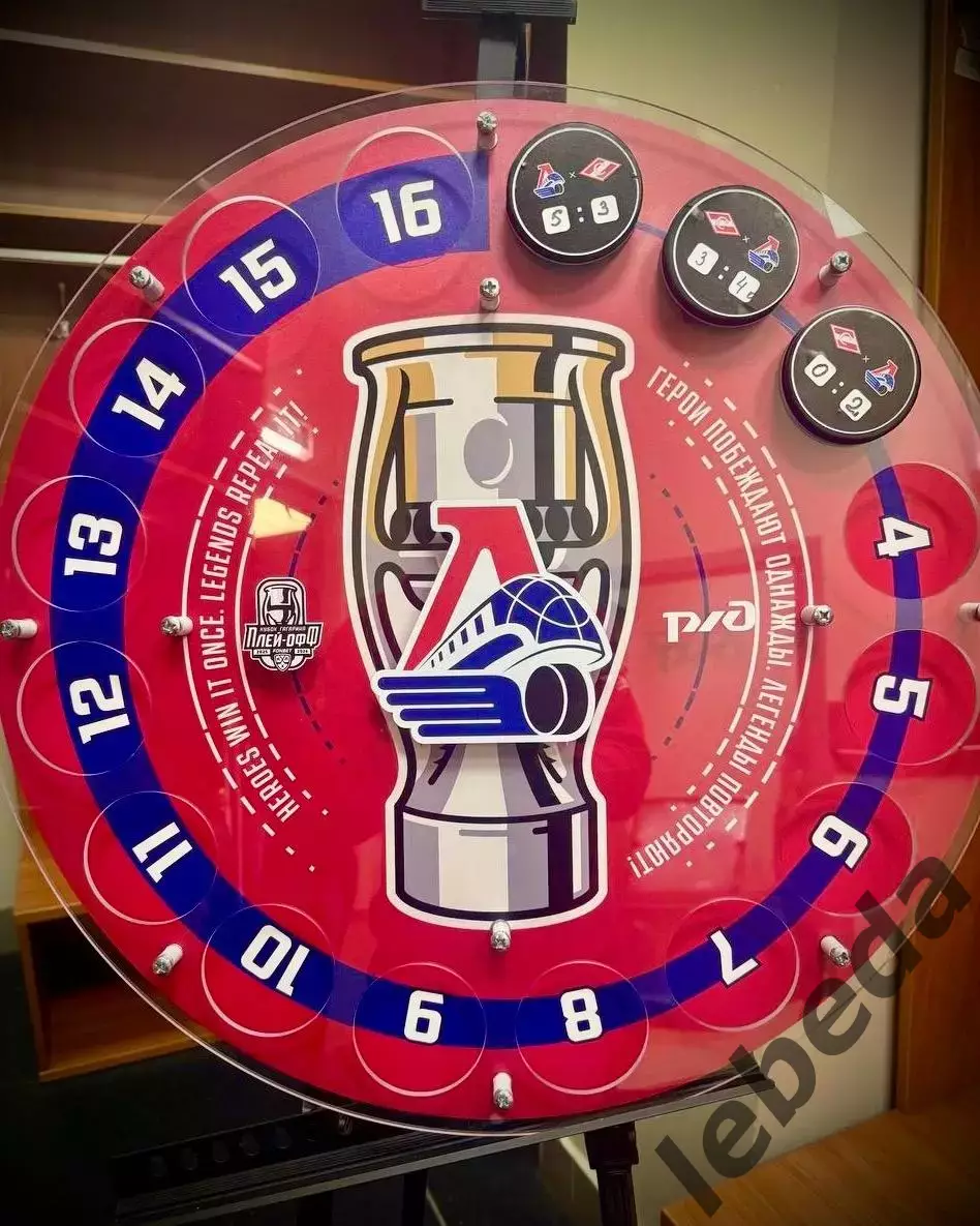 Локомотив Ярославль - Спартак Москва - 2025 / 2026. (30.03.26) Плей-офф игра №5 3