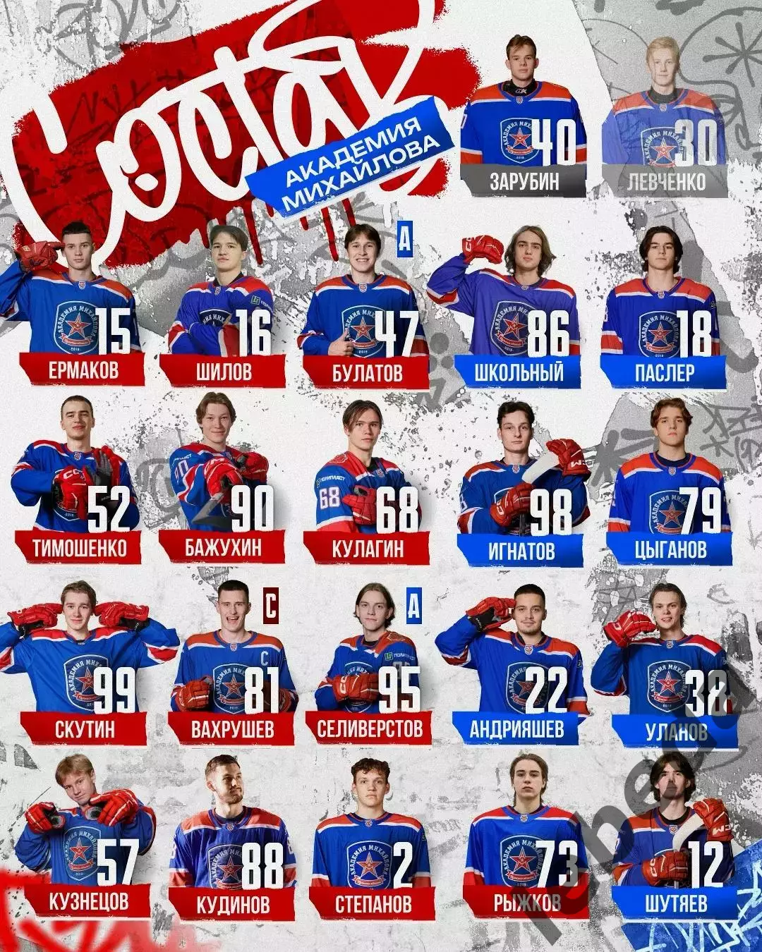 МХК Спартак Москва - МХК Академия Михайлова - 2025 / 2026. (2-3.04.26.) Плей-офф 4