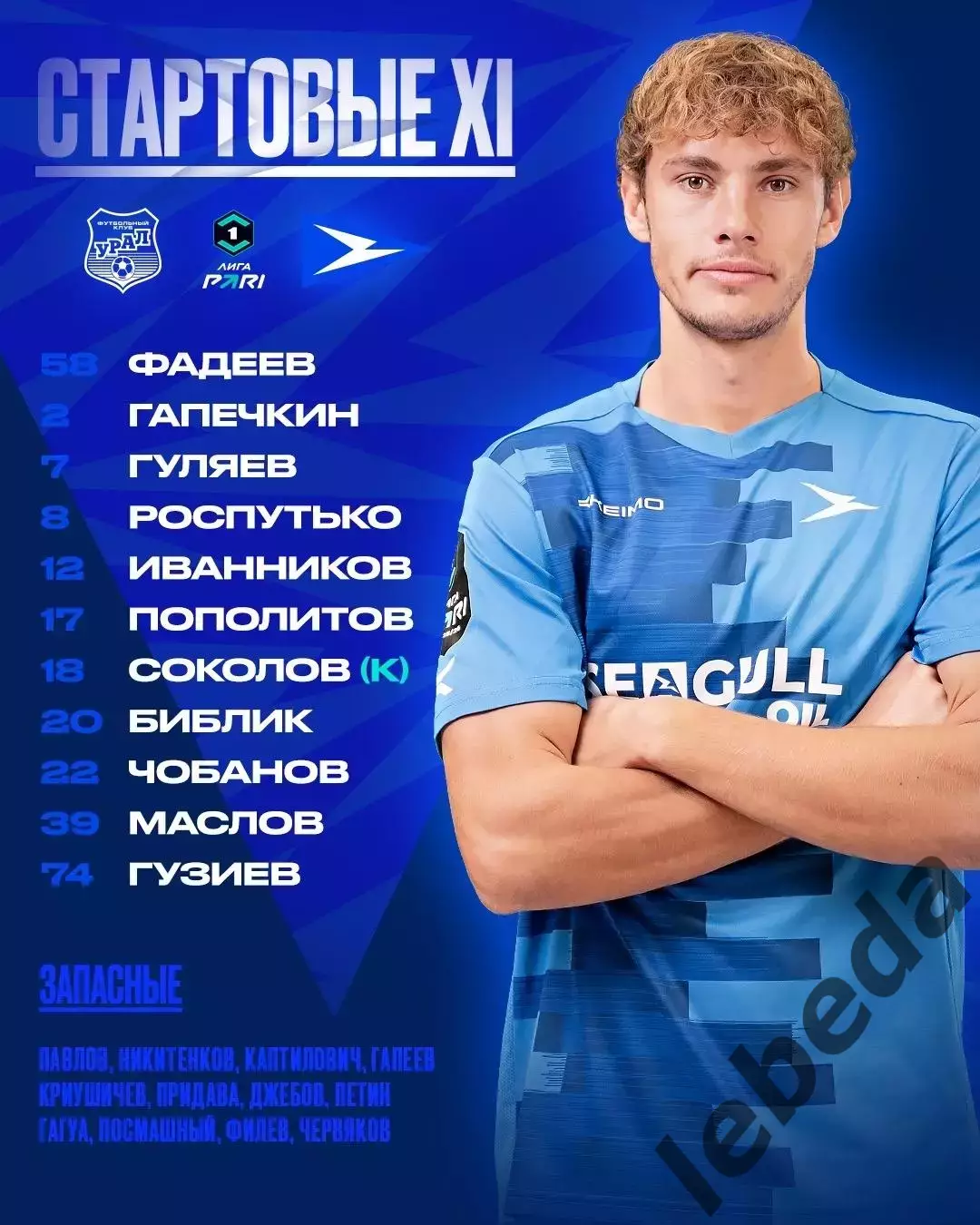 Урал Екатеринбург - Чайка Песчанокопское - 2025 / 2026 год. (5.04.26.) 2