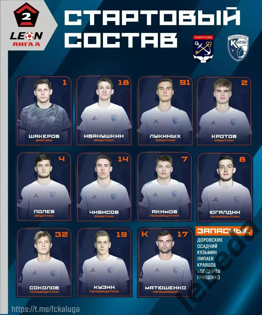 Ленинградец (Санкт-Петербург) - Калуга - 2025 / 2026 год. (4.04.26.) 6