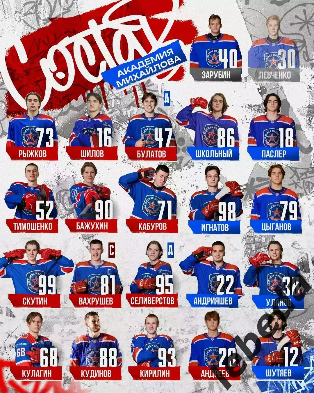 МХК Спартак Москва - Академия Михайлова - 2025 / 2026. (2.04.26.) Плей-офф №1 2