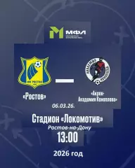 ФК Ростов (Молод.) - Акрон Конаплева - 2025 / 2026 год. (6.03.26.)