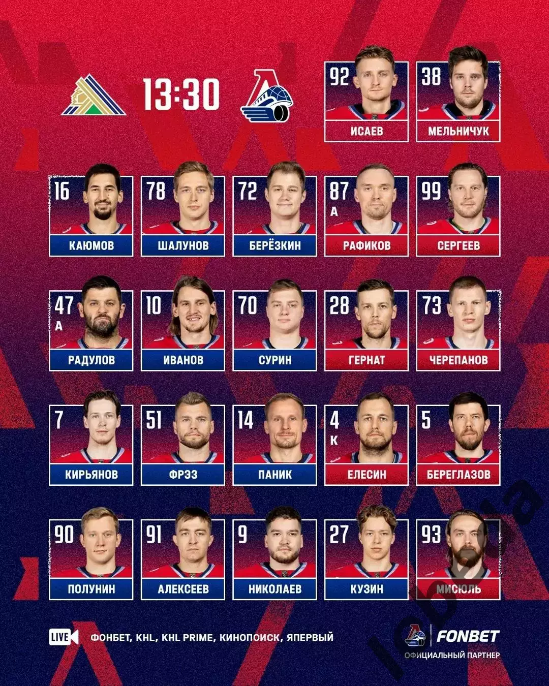 Салават Юлаев Уфа - Локомотив Ярославль - 2025 / 2026.(12.04.26) Плей-офф игр №3 2