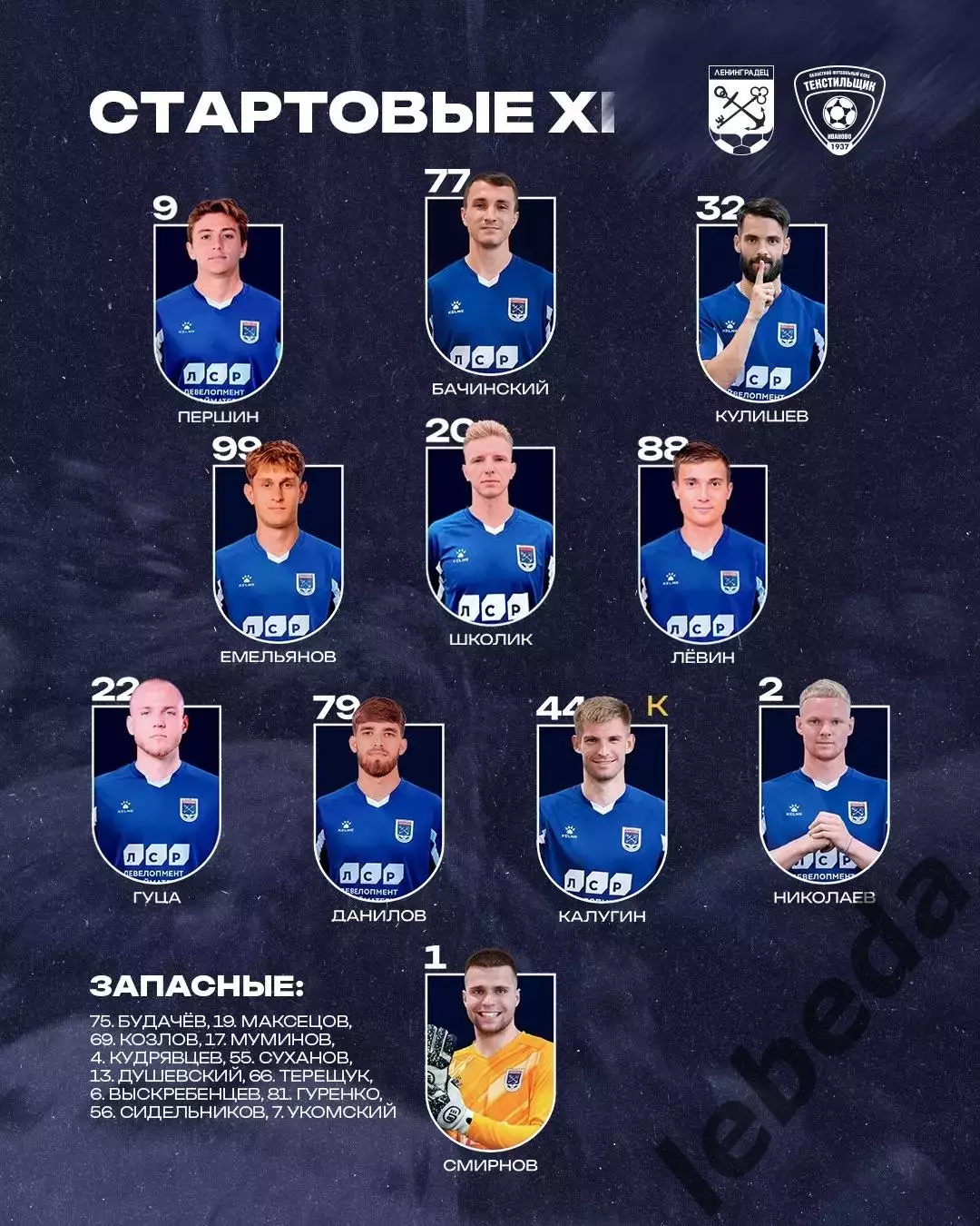 Ленинградец - Текстильщик- 2025 / 2026 г. (12.04.26.) 1