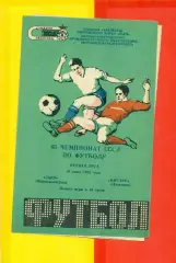 Заря Ворошиловград - Нистру Кишинев - 1982 год ( 16.06.82.)