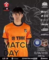 Оренбург-2 - Урал-2 Екатеринбург - 2025 / 2026 г. (13.04.26.)