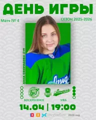 Торнадо Воскресенск - Агидель Уфа - 2025 / 2026.(12.04.26) Плей-офф игр №4 Финал