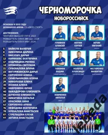 ЖГК ЦСКА - Черноморочка - 2024 / 2025 год. (19.02.25.) официальная. 5