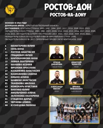 ЖГК ЦСКА - ЖГК Ростов Дон - 2024 / 2025 год. (14.02.25.) официальная. 4