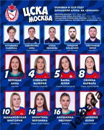 ЖГК ЦСКА - Ростов-Дон - 2024 / 2025 год. (04.11.24.) официальная. 3
