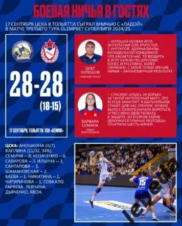 ЖГК ЦСКА - Луч Москва - 2024 / 2025 год. (24.09.24.) официальная. 1
