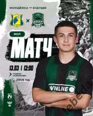 ФК Ростов (Молод.) - ФК Краснодар (мол) - 2025 / 2026 год. (13.03.26.)