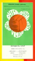 Динамо Киев (дубль) - Пахтакор Ташкент - 1971 год.(19.04.71.)