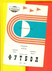 Динамо Киев - Динамо Минск- 1971 год.( 6.09.71.)