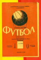 Химик Дзержинск - Волга Горький - 1971 год. ( 20.08.71.)