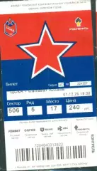 ЦСКА - Салават Юлаев Уфа - 2025 /2026 г. (01.12.25.)