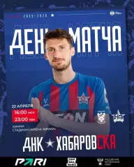 Спартак Кострома - СКА Хабаровск - 2025 / 2026 год. (22.04.26.)