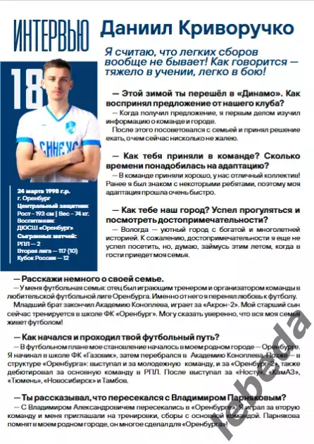 Динамо Вологда - Спартак-2 Москва - 2024 г. (28.04.24.) 3