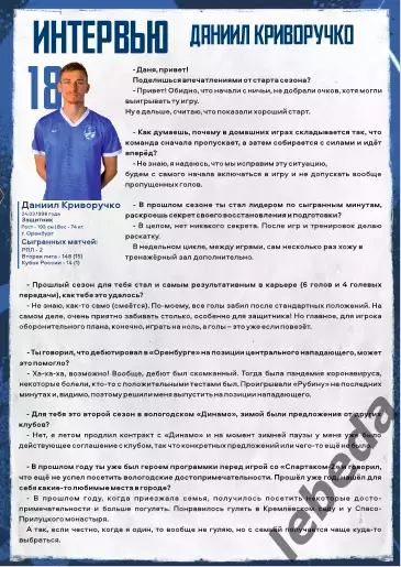 Динамо Вологда - Спартак-2 Москва - 2025 г. (27.04.25.) 6