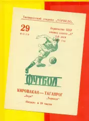 Торпедо Таганрог - Лори Кировакан - 1971 год.(29.07.71.)