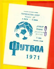 Неман Гродно - Спартак Брест - 1971 год.(15.07.71.)