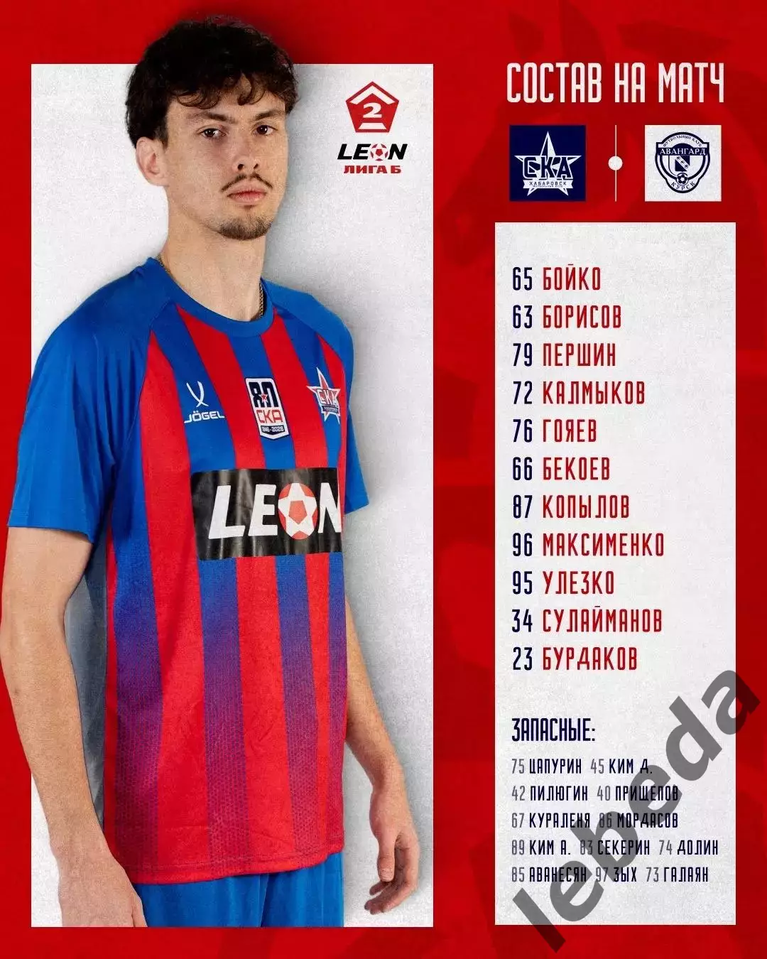 СКА Хабаровск - Авангард Курск- 2025 / 2026 г. (4.04.26.) 2