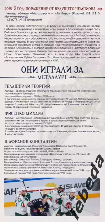 Металлург Магнитогорск - Ак Барс Казань - 27.04.26 г. Плей-офф. Официальная. 4