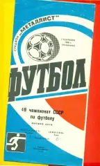 Металлист Харьков - Динамо Киев - 1986 год. (7.09.86.)